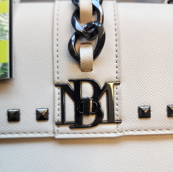 NWT Badgley Mischka Vegan Leather Crossbodt 3-way Handbag Crossbody Shoulder Bag - Picture 7 of 16